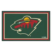 Fan Mats NHL Minnesota Wild 4' x 6' Rugs