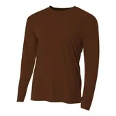 A4 Cooling Performance Adult Long Sleeve Crew