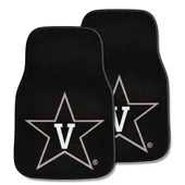 Fan Mats Vanderbilt Univ Carpet Car Mats (set)