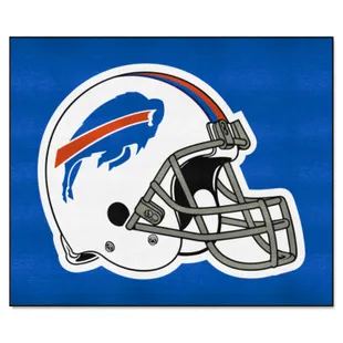 FANMATS Buffalo Bills X Football Field Rug Runner Rug 7345