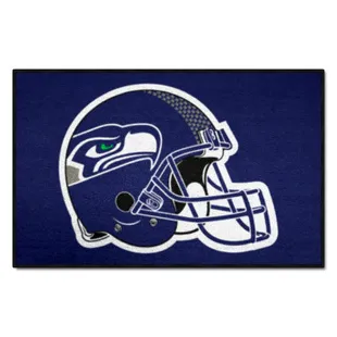 FANMATS Seattle Seahawks 3 ft. x 6 ft. Football Field Runner Rug