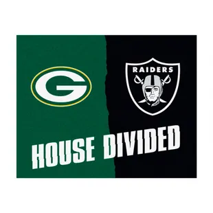 NFL Texans / Saints House Divided Rug