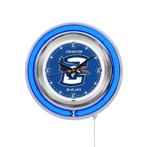 Holland Creighton Univeristy 15" Neon Logo Clock. Free shipping.  Some exclusions apply.