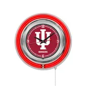 Holland Indiana University 15" Neon Logo Clock