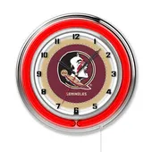 Holland Florida State "Head" Neon 19" Clock