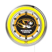 Holland University of Missouri Neon 19" Clock