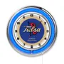 Holland University of Tulsa Neon 19" Clock