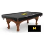 Holland Univ of Michigan Billiard Table Cover