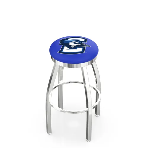 Holland Creighton Univ Flat Ring Chrome Bar Stool. Free shipping.  Some exclusions apply.