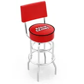 Louisiana-Lafayette Double-Ring Back Bar Stool