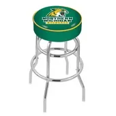 Northern Michigan University Double-Ring Bar Stool