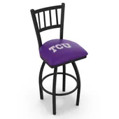 Texas Christian U Jailhouse Swivel Bar Stool