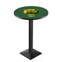 Holland Baylor Univ Blk/Chrm Square Base Pub Table