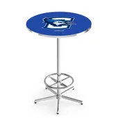 Holland Creighton University Chrome Pub Table