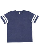 LAT Sportswear Youth Vintage Football Tee VN TRUE NAVY/BLENDED WHITE Primary
