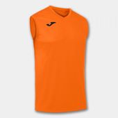 Joma Combi Basket Sleeveless Basketball Jersey ORANGE Primary