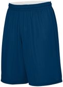 Augusta 9" Adult Inseam Youth Graded Inseam Reversible Wicking Shorts