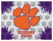 Holland Clemson University Logo Printed Canvas Art