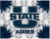 Holland Utah State Univ Logo Printed Canvas Art