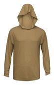 Baw Adult/Youth Xtreme-Tek Long Sleeve Hoodie MILITARY BROWN Primary