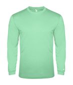 Badger Adult Youth Tri-Blend Long Sleeve Tee MINT (BA) Primary