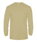 Badger Adult Youth Tri-Blend Long Sleeve Tee VEGAS GOLD HEATHER (BA) Primary