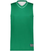 Augusta Adult/Youth Reversible Basketball Jersey Outside: KELLY, Inside: WHITE Primary