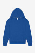 Bella+Canvas Youth Sponge Fleece Pullover Hoodie HEATHER TRUE ROYAL Primary