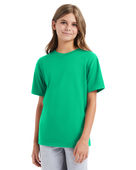Hanes Unisex/Youth Ringspun Cotton Nano-T T-Shirt KELLY GREEN Primary