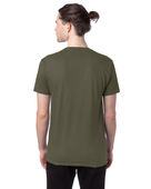 Hanes Unisex/Youth Ringspun Cotton Nano-T T-Shirt FATIGUE GREEN Primary