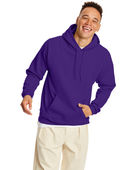 Hanes Unisex Ecosmart 50/50 Pullover Hoodie ATHLETIC PURPLE Primary