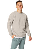 Hanes Unisex Ecosmart 50/50 Crewneck Sweatshirt SAND Primary