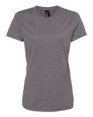 Hanes Ladies Ringspun Cotton nano-T T-Shirt CHARCOAL HEATHER Primary