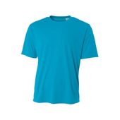 A4 Men Youth Sprint Crew Tee ELECTRIC BLUE Primary