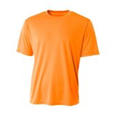 A4 Men Youth Sprint Crew Tee SAFETY ORANGE Primary