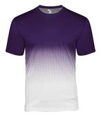 Badger Adult Youth Hex 2.0 Tee Jersey PURPLE HEX (BA) Primary