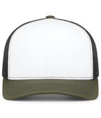 Pacific Headwear 104S Contrast Stitch Snapback Cap