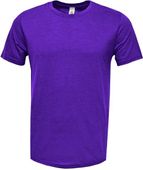 Baw Mens/Youth Shoft-Tek Blend T-Shirt PURPLE Primary