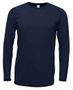 Baw Mens/Youth Long Sleeve Soft-Tek Blend T-Shirt NAVY Primary
