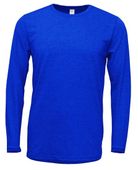 Baw Mens/Youth Long Sleeve Soft-Tek Blend T-Shirt ROYAL Primary