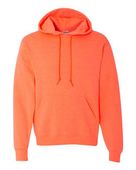 Jerzees Adult NuBlend Fleece Pullover Hoodie RETRO HEATHER CORAL Primary