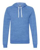 Jerzees Adult Snow Heather Raglan Hoodie ROYAL Primary