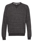 Jerzees Adult Snow Heather Crewneck Sweatshirt BLACK INK Primary