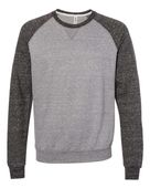 Jerzees Adult Snow Heather Crewneck Sweatshirt CHARCOAL/ BLACK INK Primary