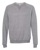 Jerzees Adult Snow Heather Crewneck Sweatshirt CHARCOAL Primary