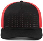 Pacific 105P Perforated 5-panel Trucker Cap