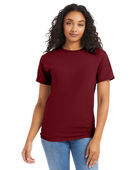 Hanes Adult Youth Comfortsoft Cotton T-Shirt ATHLTC CARDINAL Primary