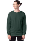 Hanes Mens 5.2 oz. Comfortsoft Cotton LS T-Shirt ATHLETIC DK GREN Primary