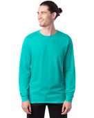 Hanes Mens 5.2 oz. Comfortsoft Cotton LS T-Shirt ATHLETIC TEAL Primary