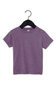 Bella+Canvas Toddler Short Sleeve Tee 3001T HEATHER TEAM PURPLE Primary